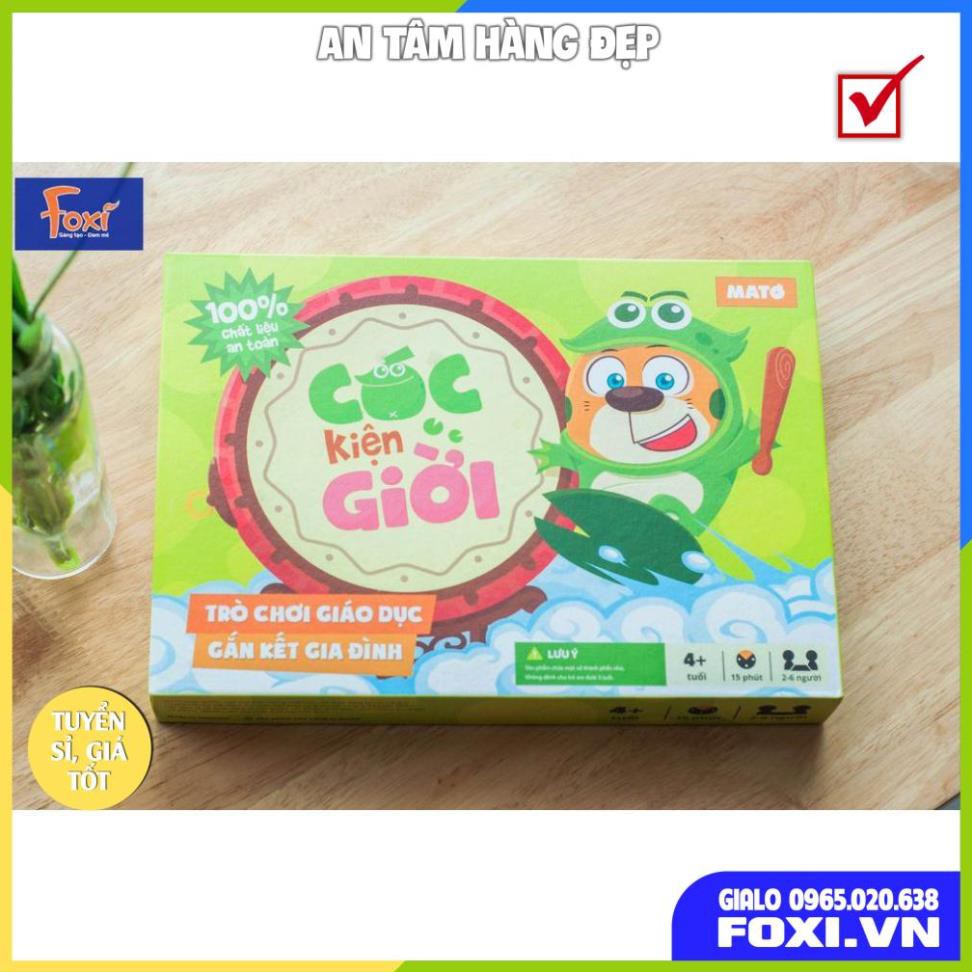 Trò chơi Cóc Kiện Trời-đồ chơi gắn kết gia đình-mang lại nhiều giá trị quý báu-giúp tăng khả năng sáng tạo,tư duy cho bé