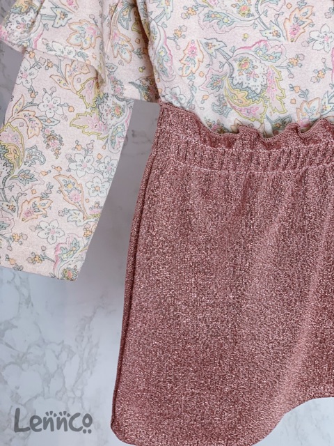 Váy phối chân nhũ Lennco cho bé gái