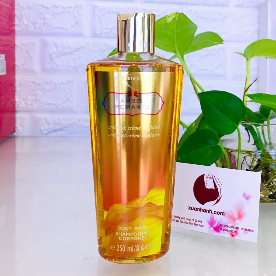 Combo tắm + dưỡng thể Victoria Secret Amber Romance lôi cuốn, quyến rũ, 250mlx2 | BigBuy360 - bigbuy360.vn