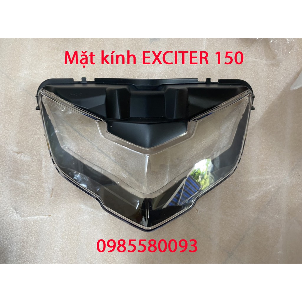 Mặt kính/Mica pha đèn xe Exciter 150 Zin chính hãng