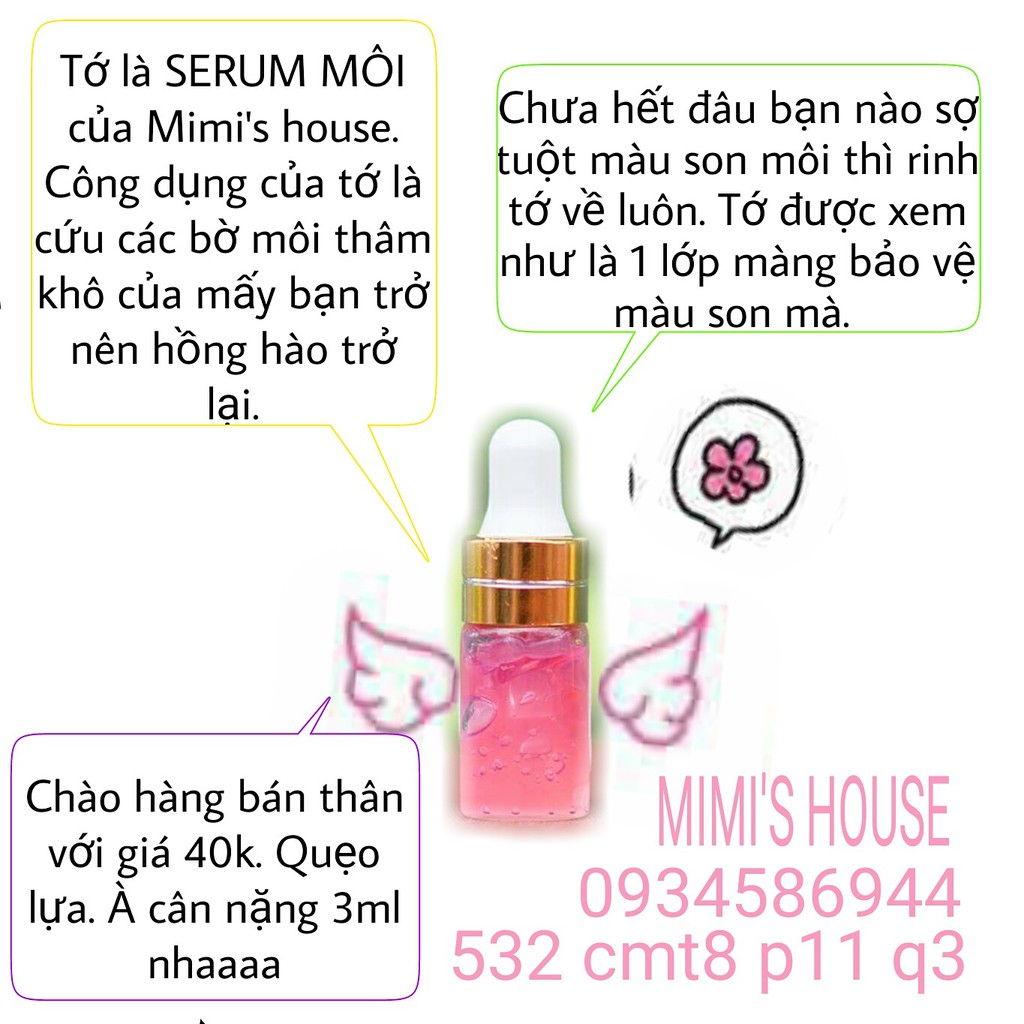 LIPS SERUM HANDMADE MIMI'S HOUSE