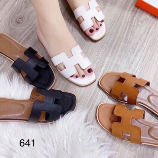 Dép lê hm da sần mã 641