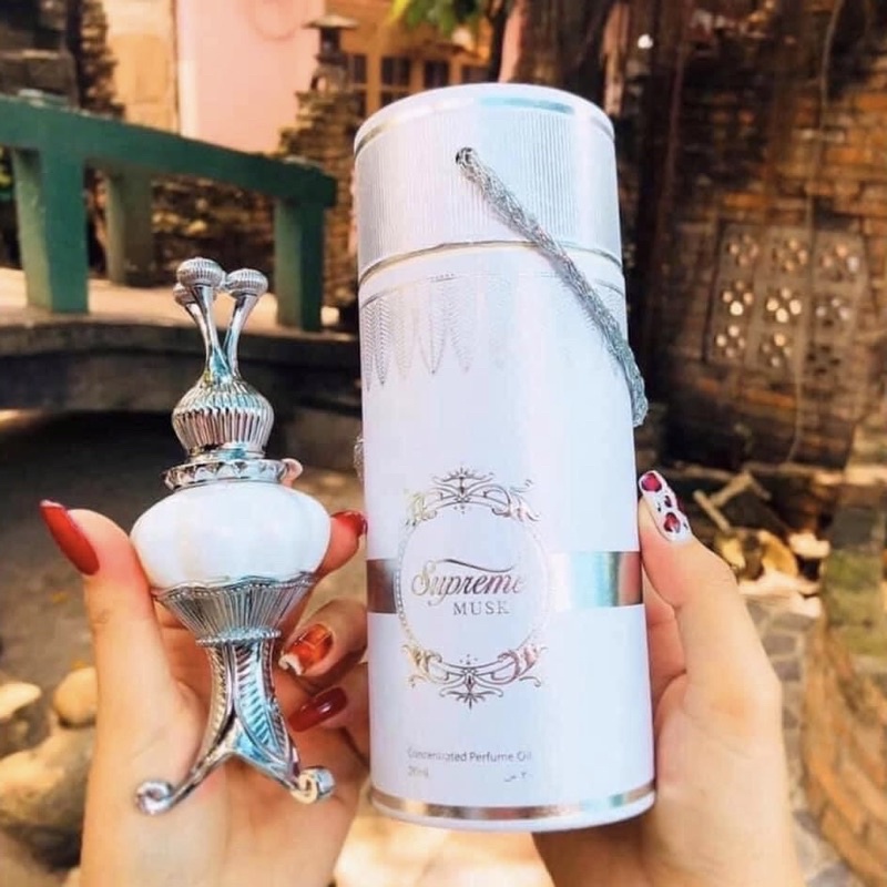 Tinh dầu Dubai Supreme musk- nước hoa nữ ngọt ngào lương hương lâu 24h