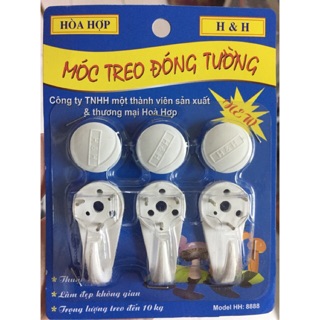 Móc treo đóng tường 10kg