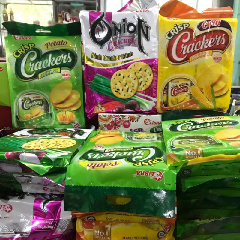 BÁNH CRACKER ( VỊ HÀNH) SIÊU MỎNG GÓI 230G | BigBuy360 - bigbuy360.vn