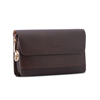 Ví cầm tay Nam cao cấp, Clutch nam kiểu dáng sang trọng khóa số da bò Epi RB01 gence