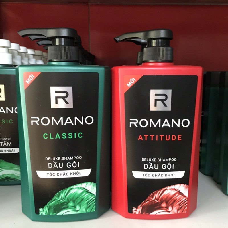 DẦU GỘI HƯƠNG NƯỚC HOA ROMANO 650g