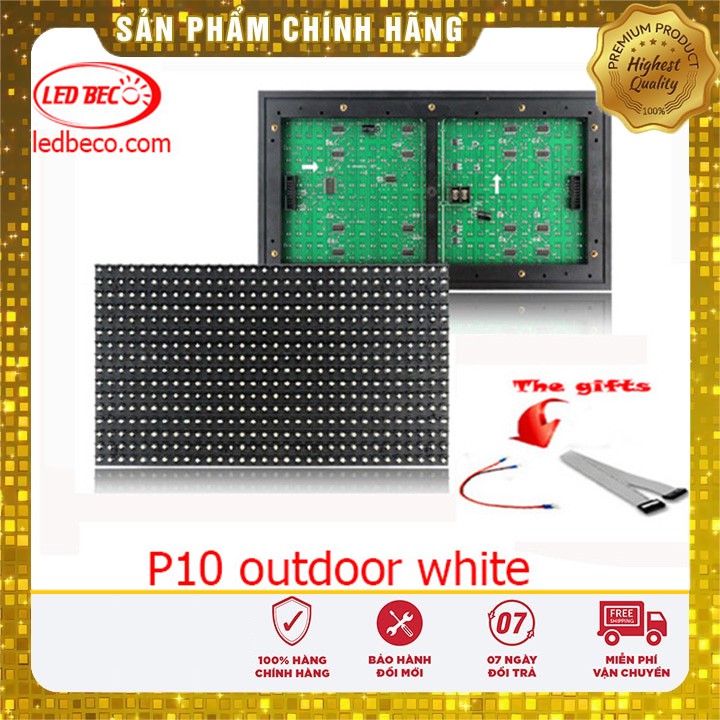 Module Led P10 1 Màu, P10 3 Màu, P10 Full Màu Hàng Ngoài Trời Chính Hãng