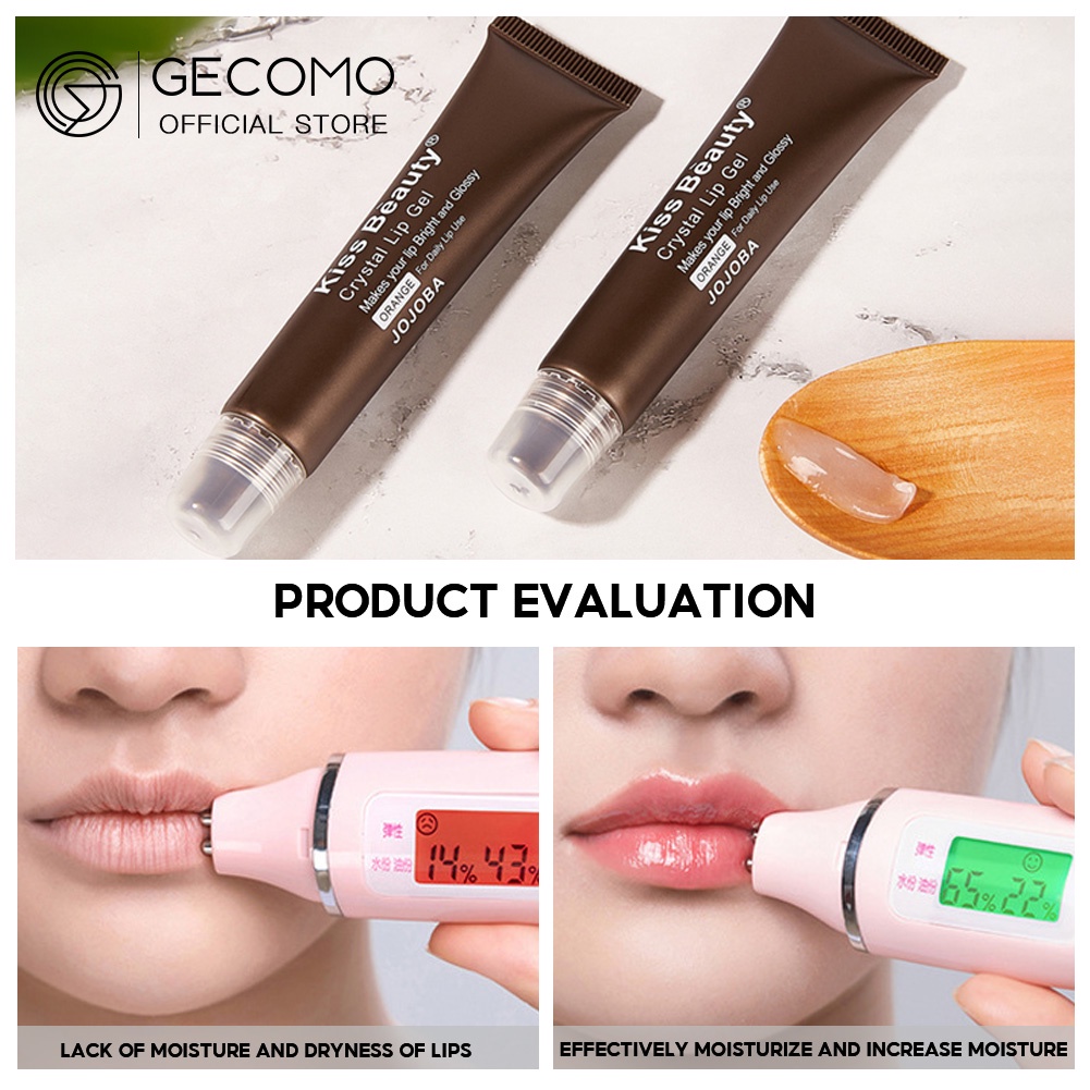 Kem Dưỡng Môi Dưỡng Ẩm GECOMO Chống Nứt nẻ Trang điểm Mặt nạ ngủ