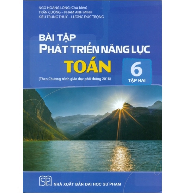 Sách - (Combo 2 tập) Bài Tập Phát Triển Năng Lực Toán 6