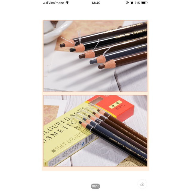 Chì xé kẻ chân mày KB E416