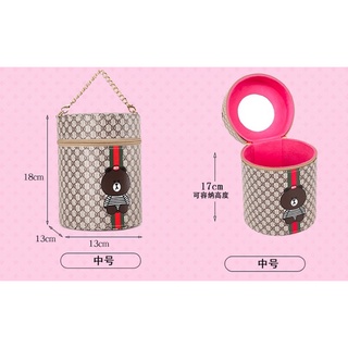 CỐP ĐỰNG ĐỒ TRANG ĐIỂM GẤU DỄ THƯƠNG