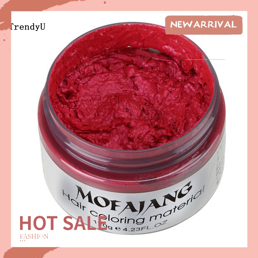 Sáp nhuộm tóc tạm thời lâu trôi cho nam và nữ 120g