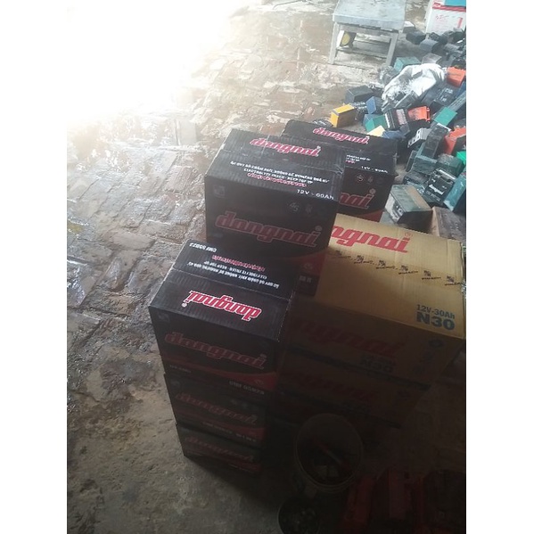 Ắc quy 7a gs cũ