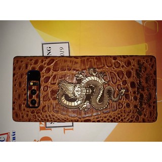 Miếng dán da skin samsung note 8 - ghép rồng - d16