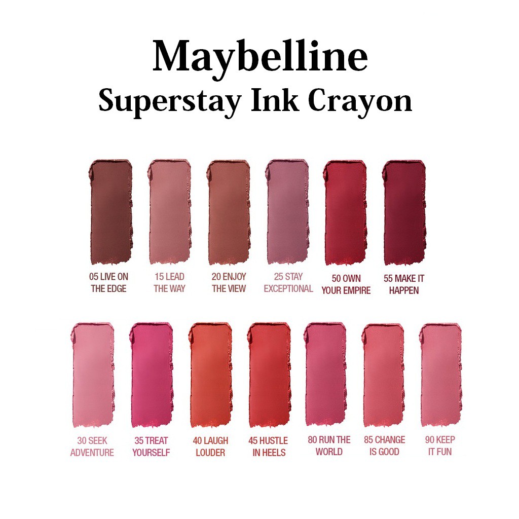 (hàng Mới Về) Son Môi Maybelline Lên Màu Đẹp | BigBuy360 - bigbuy360.vn