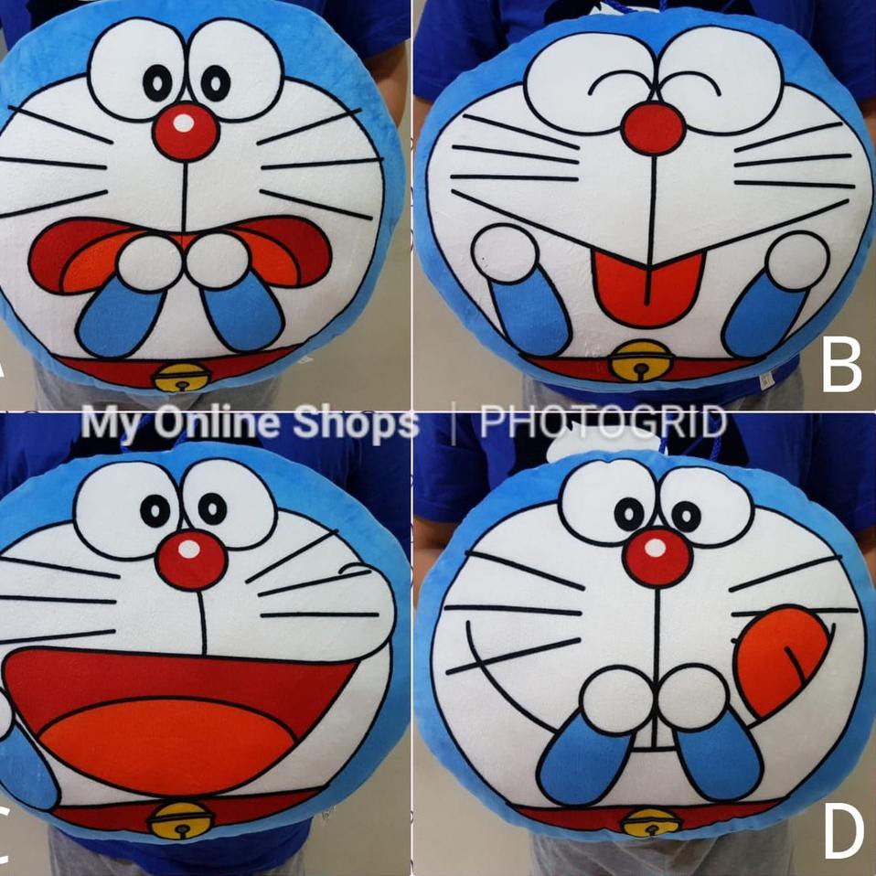 Gối Ôm Hình Doraemon Xinh Xắn Êm Ái