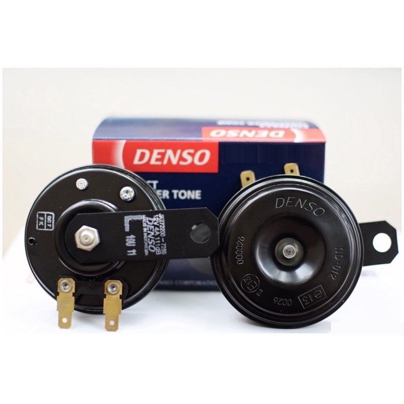Còi đĩa Denso gắn ô tô-xe máy.Cắm như zin (Giá 1 Đôi)