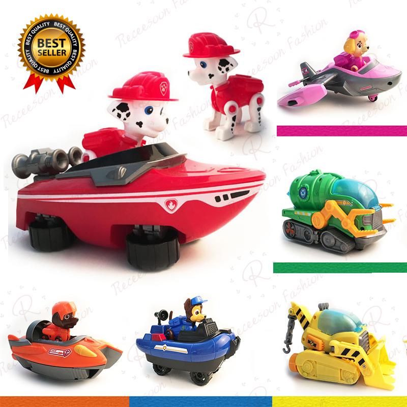 Mô hình xe đồ chơi mô phỏng phim hoạt hình Paw Patrol nhiều màu sắc để lựa chọn