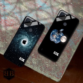 Ốp lưng kính cường lực Realme C25Y hình táo