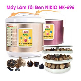 Máy làm tỏi đen Nikio NK696 - 6 lít - Bạc Caro - Vàng - Đỏ