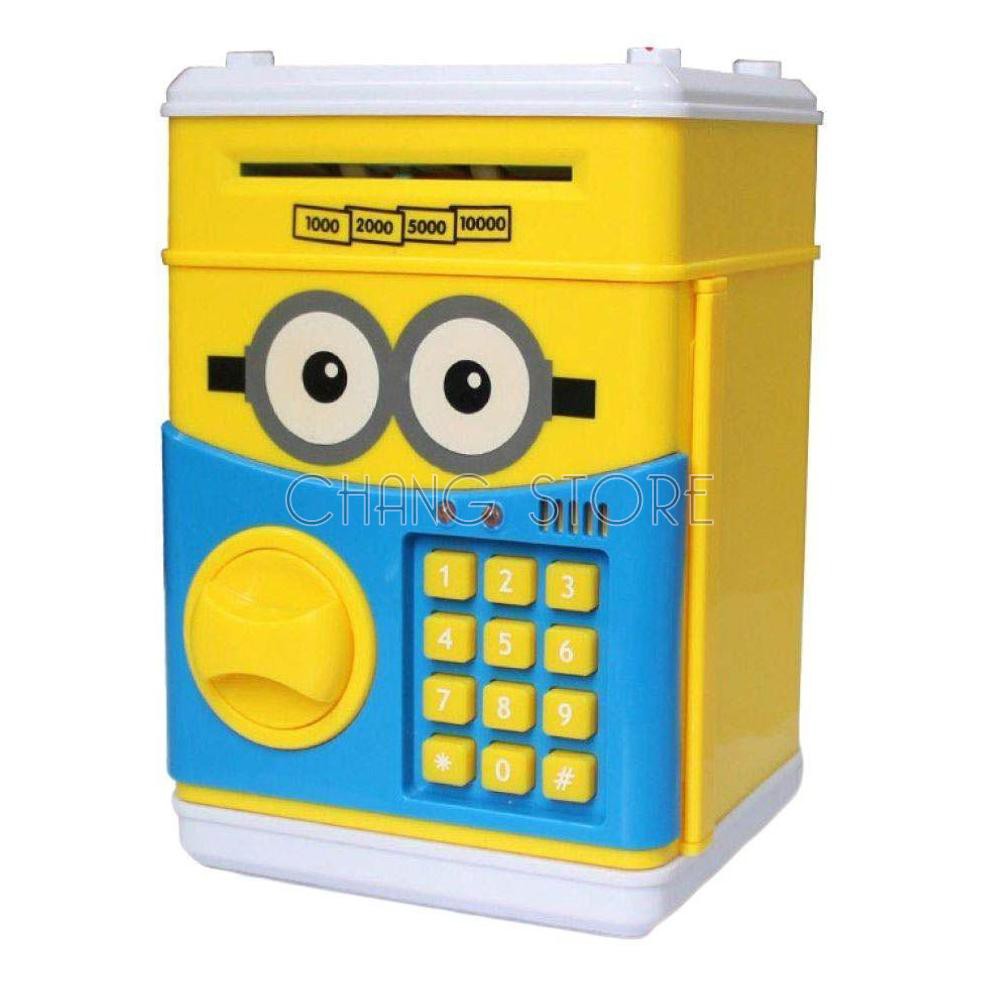 Két Sắt Đồ Chơi Minion Mini Thông Minh Dễ Thương Cho Bé