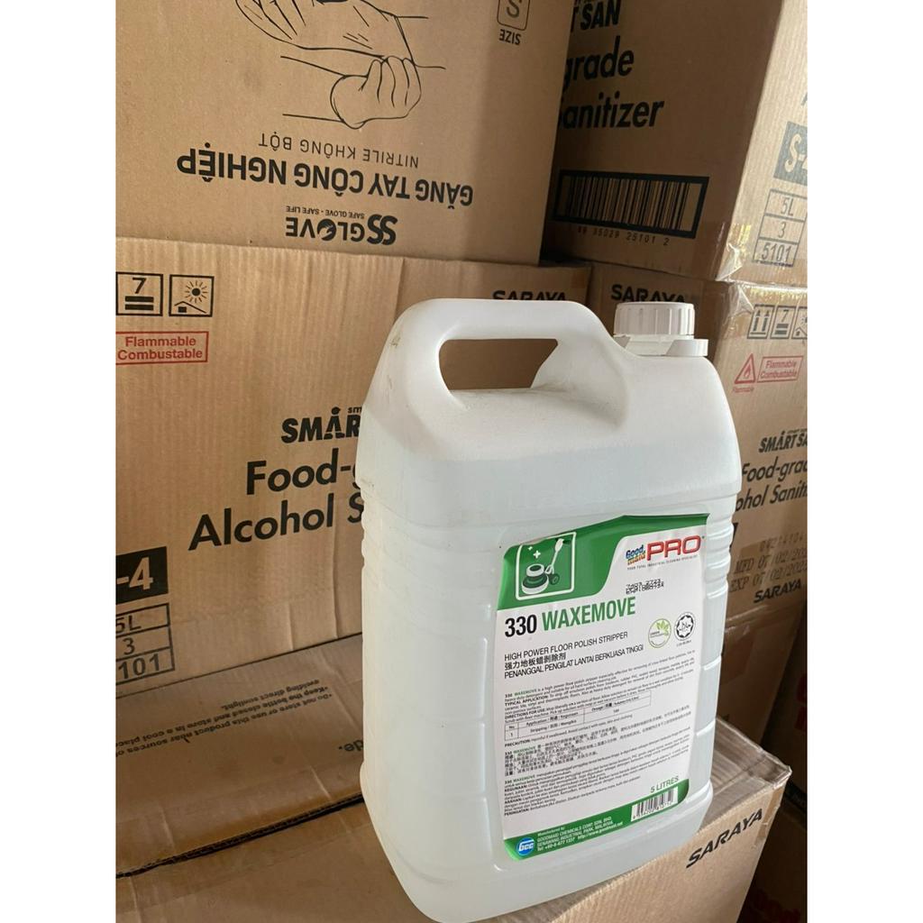 Dung dịch bóc lớp phủ sàn tẩy keo Goodmaid Pro GMP-330 WAXEMOVE - NK Malaysia