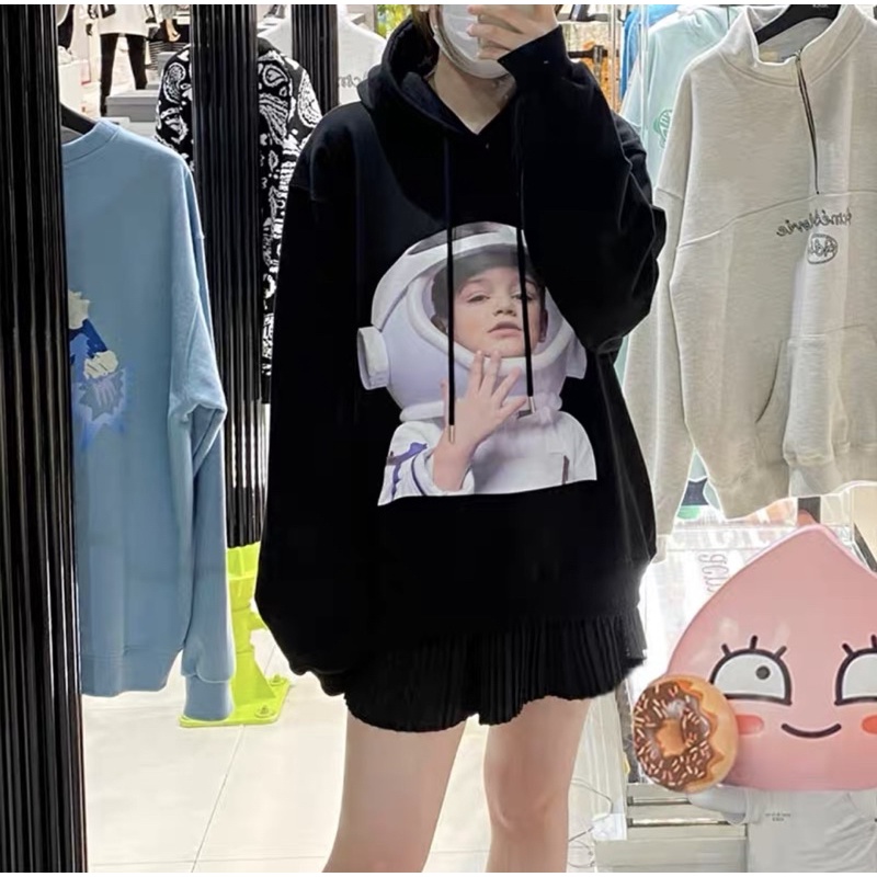 Áo Hoodie Nam Nữ Unisex ADLV Phi Hành Gia Siêu Đẹp HARI