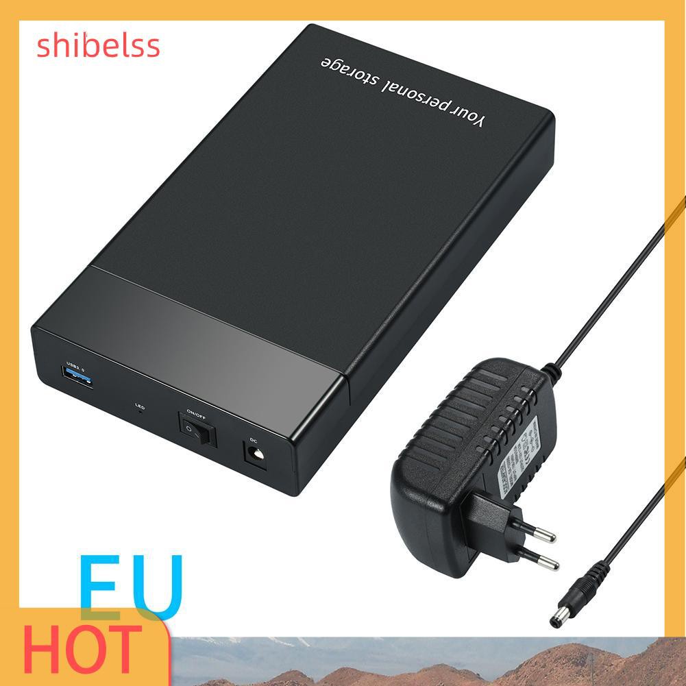 Vỏ Đựng Ổ Cứng Ngoài Shibelsss Chuyển Từ Usb 3.0 Sang 3.5 Inch Sata Iii 5gbps Ốp | BigBuy360 - bigbuy360.vn