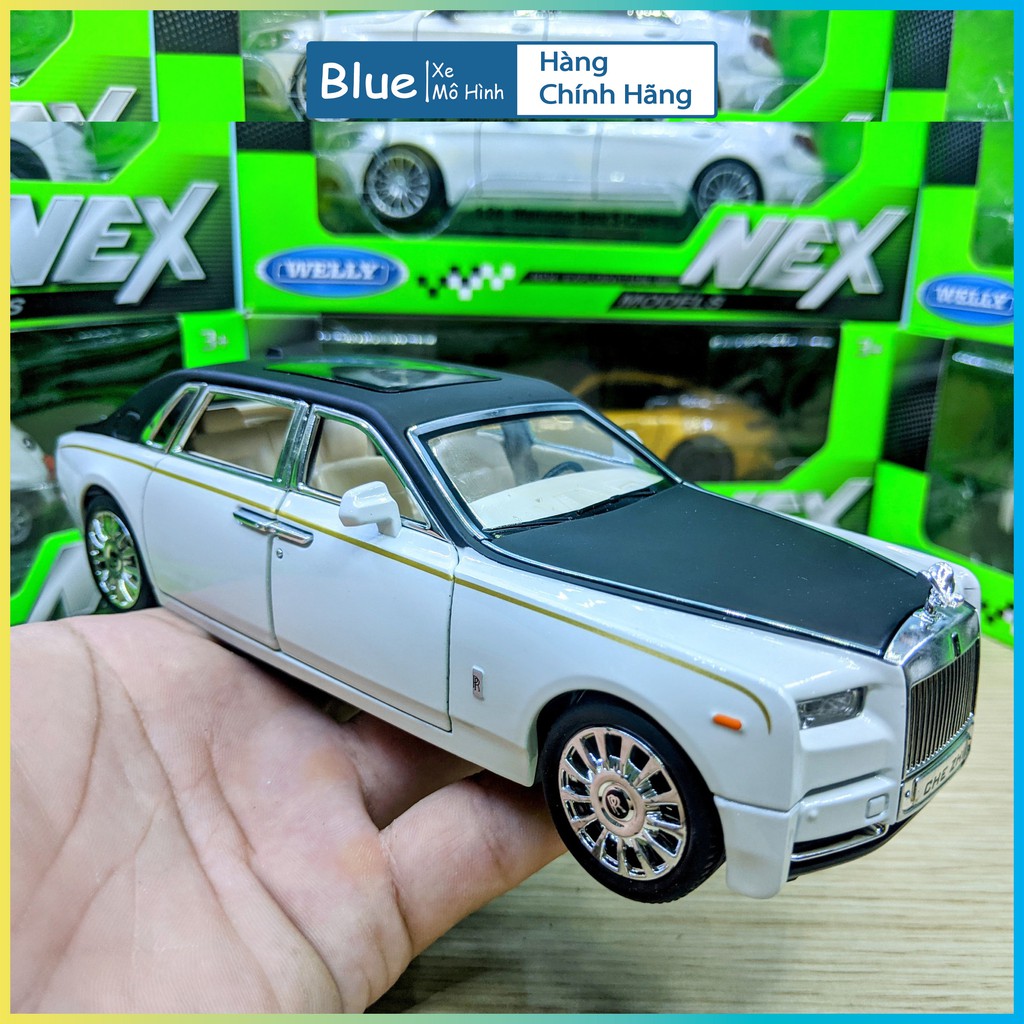 Mô hình xe ô tô Rolls-royce tỉ lệ 1:24 hãng CHEZHI