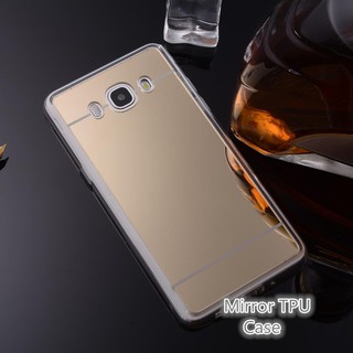 For [ Samsung J5 2016/J510 ] Mirror Soft TPU Silicone Back Phone Case