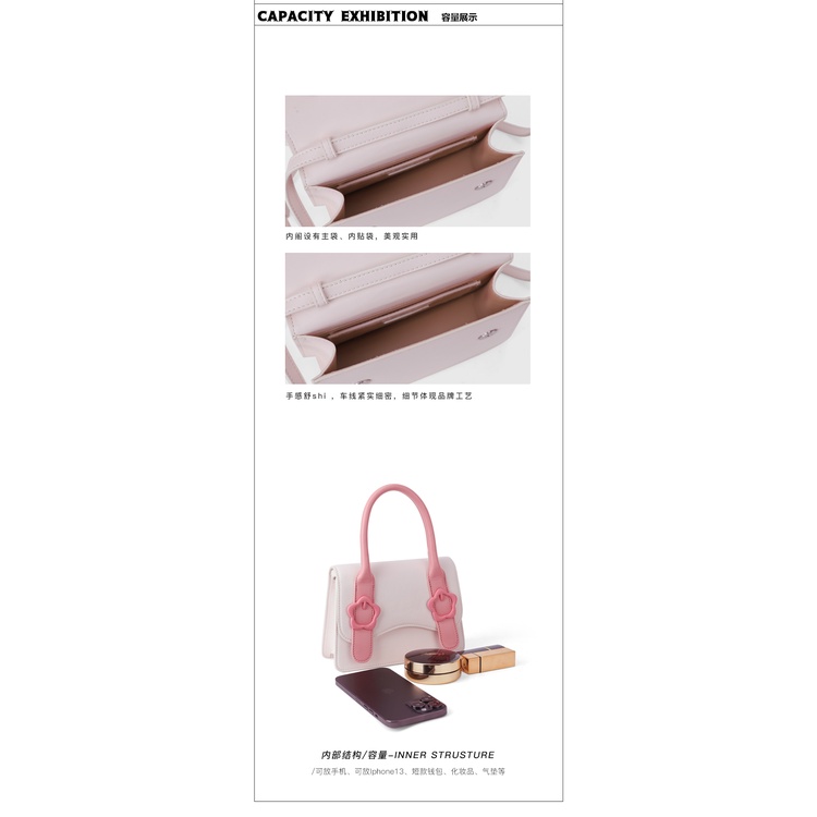 Túi Đeo Chéo Hình Vuông Nhỏ Thiết Kế Đơn Giản Mẫu Mới 2022