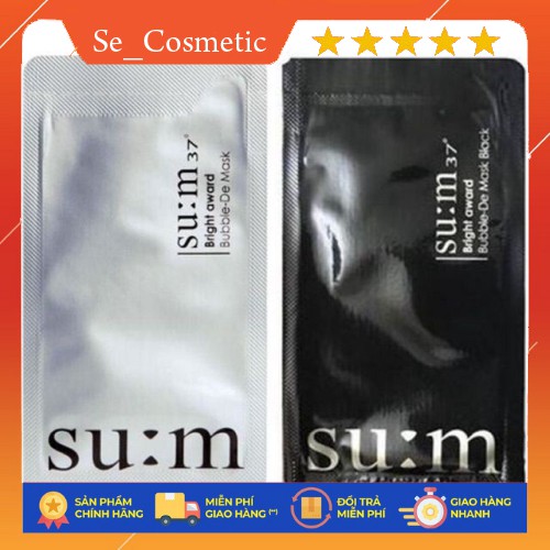 [Chính Hãng] Miếng Mặt nạ thải độc da Sum 37