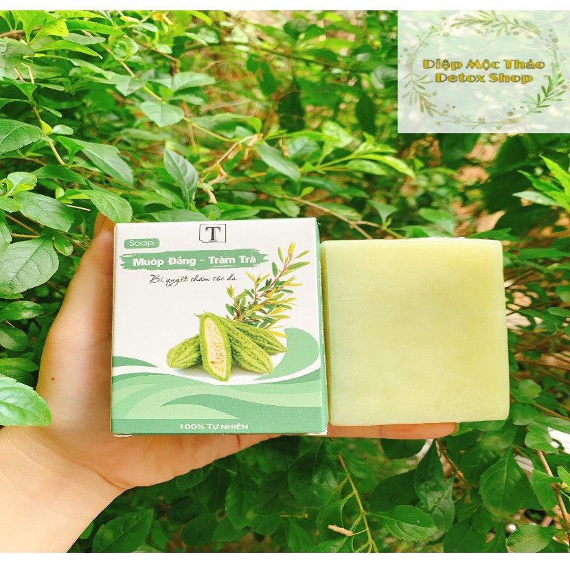 Xà Bông Nghệ - Mướp Đắng Giảm Thâm, Mụn Lưng, Viêm Lỗ Chân Lông. | BigBuy360 - bigbuy360.vn