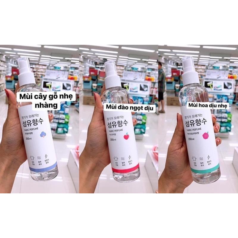 Xịt Thơm Quần Áo Fabric Perfume Hàn Quốc