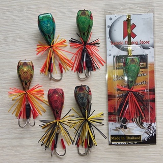 Mồi câu lure nhái nhảy mini