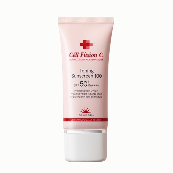 Kem chống nắng Cellfusion  Freeship từ 150k  Kem chống nắng cell fusion C Toning sunscreen 100 35ml