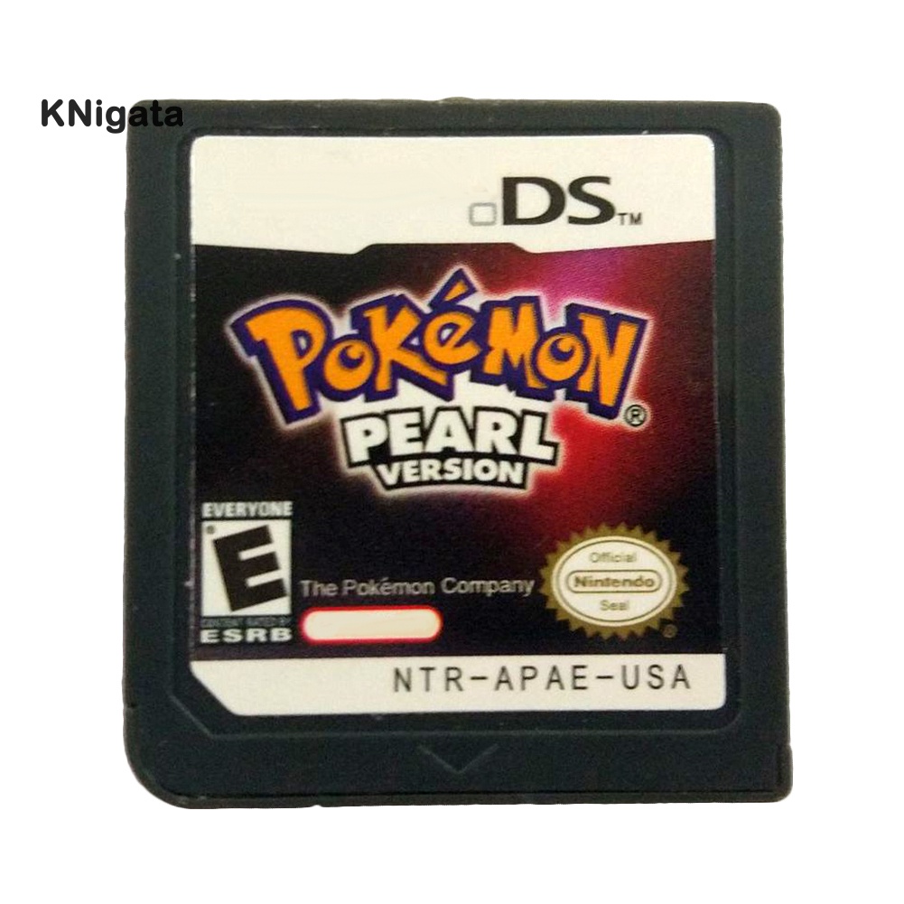 Thẻ Chơi Game Pokemon Platinum / Ngọc Trai / Kim Cương Cho Ns 3ds Ndsi Nds