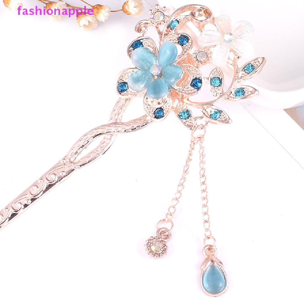 Trâm Cài Tóc Đính Đá Mắt Mèo