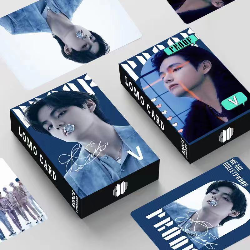 Hộp 30 ảnh thẻ lomo card BTS và các thành viên