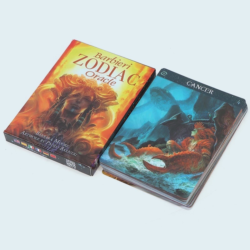 Barbieri Zodiac Oracle Cards Deck Tarot Card Game