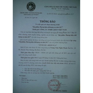 10ml tinh dầu bưởi VNUA