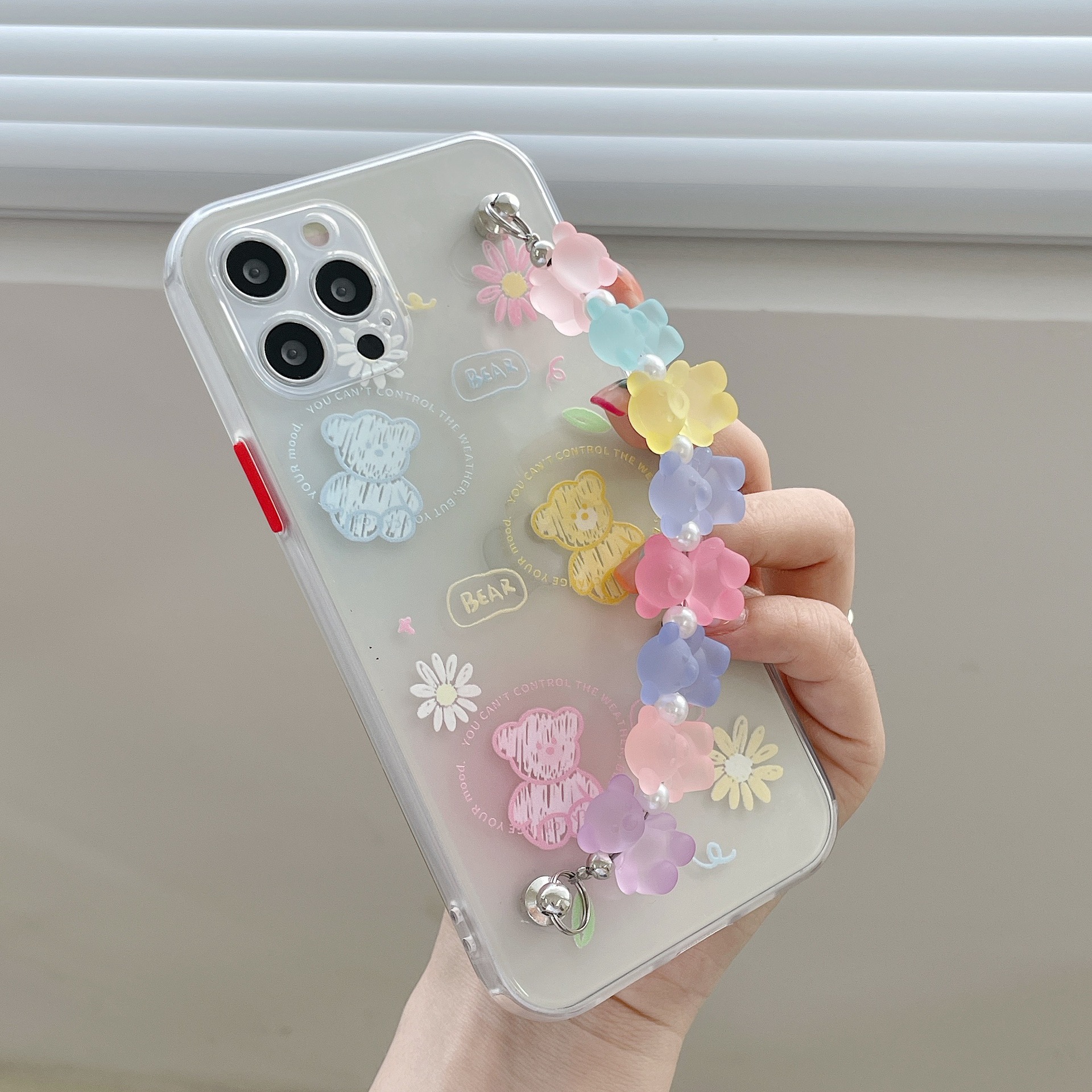 iPhone 7Plus/8 Plus Original Candy Bear Bracelet IPhone 12 Case Gradual Refreshing IPhone 12promax / IPhone 11 / 7 Plus / 12 Mini / 7 / 8 / X / Xsmax / XR / 8plus / IPhone X Case