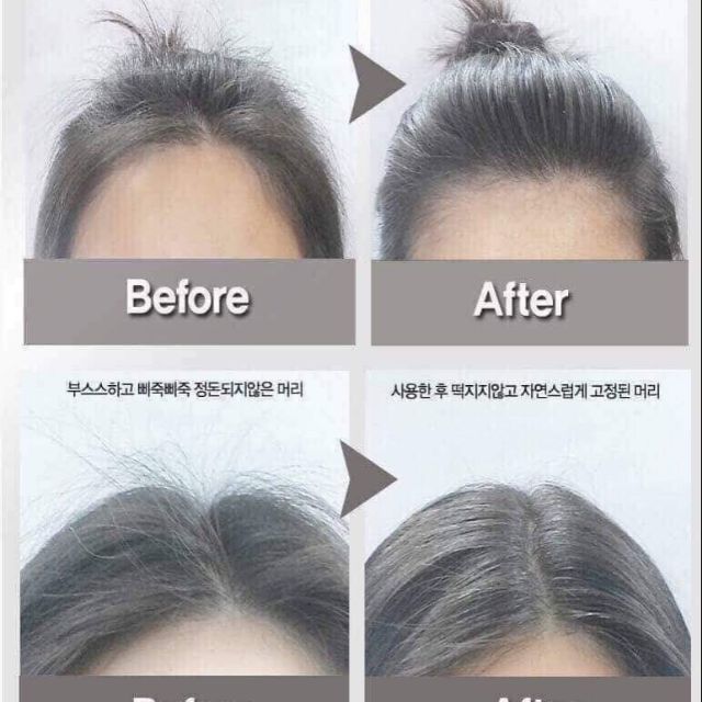 Chuốt tóc con vào nếp