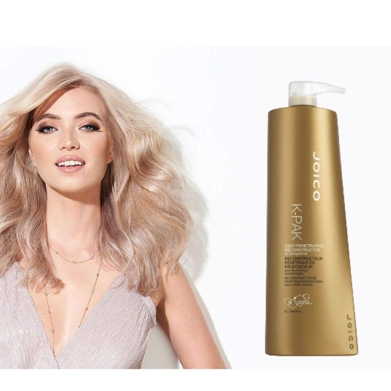 Hấp dầu phục hồi tóc hư tổn bổ sung Keratin JOICO K-PAK Deep-penetrating reconstructor 1000ml