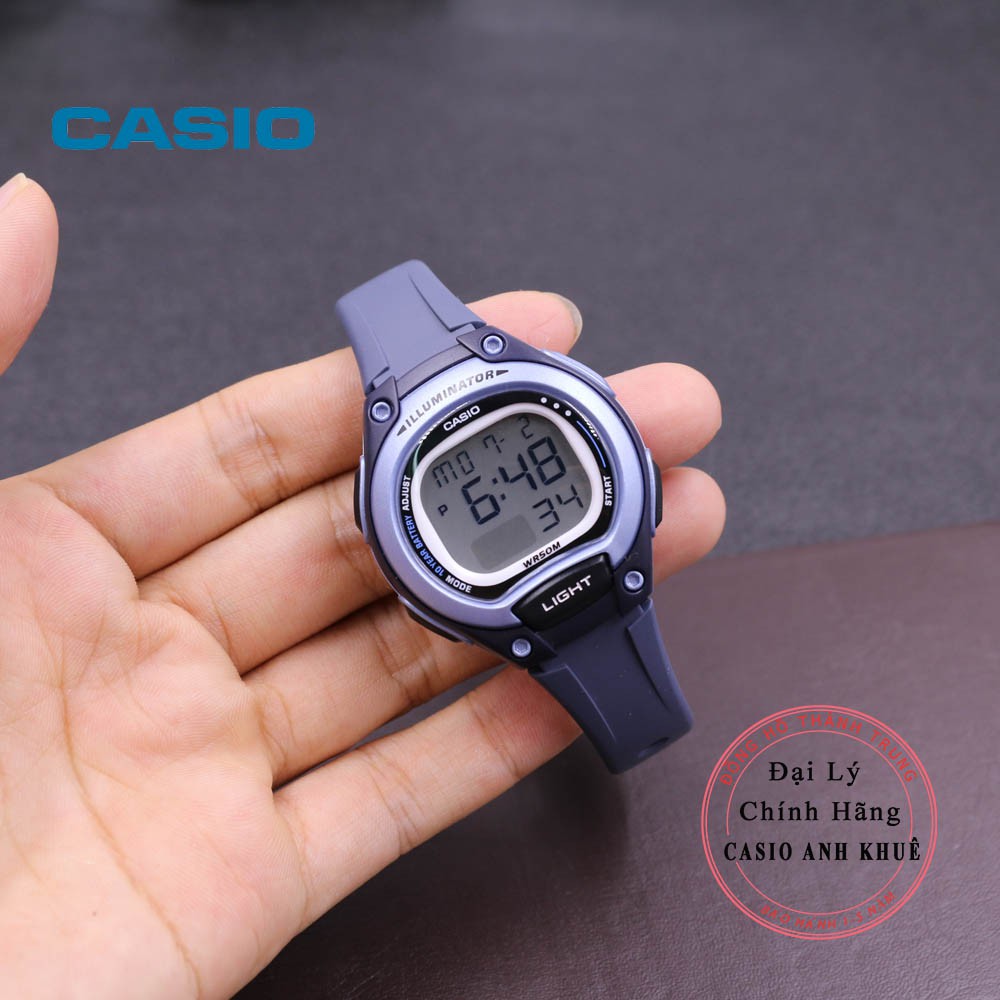 Đồng Hồ Nữ Casio LW-203-2AVDF Dây Nhựa Pin 10 Năm