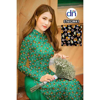Vải in áo dài 3D