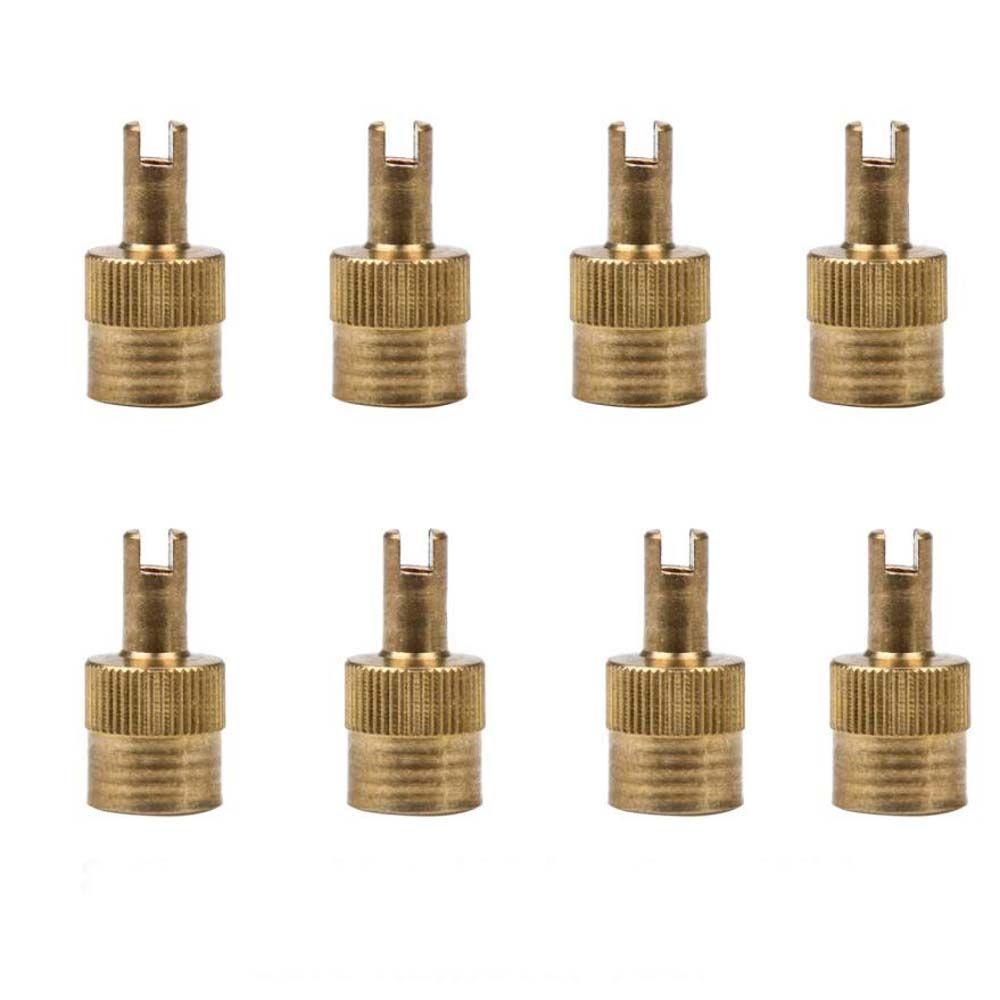 Bộ 4 Nắp Van Bánh Xe Chống Trộm Thông Dụng Thay Thế Cho Xe Máy / Xe Đạp