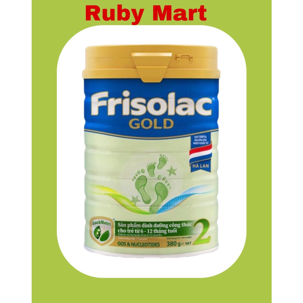 {Mẫu mới} Sữa bột Frisolac gold 2 lon 850g