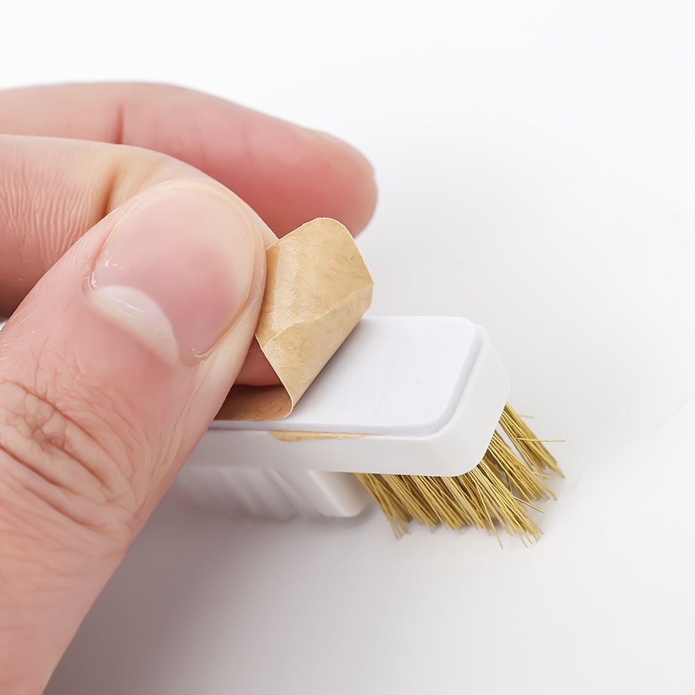 1 Bàn Chải Sợi Thép Làm Sạch Móng Tay Tiện Dụng